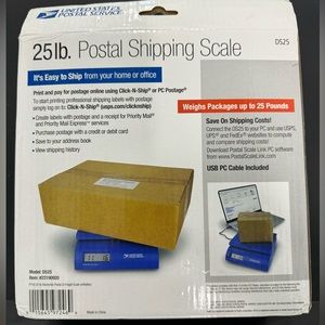 USPS 25lb USB Postal & Freight
Scale
